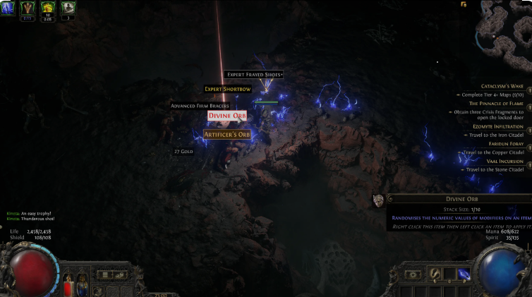 how to get poe 2 divine orb